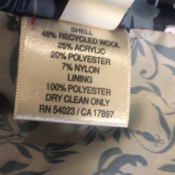 Old Navy Black Peacoat - Picture 3 of 5